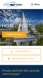 Mobile Screenshot of hotelport.cz